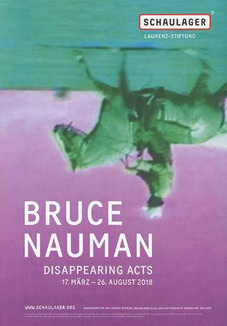 Bruce Nauman, Disappearing Acts, Schaulager