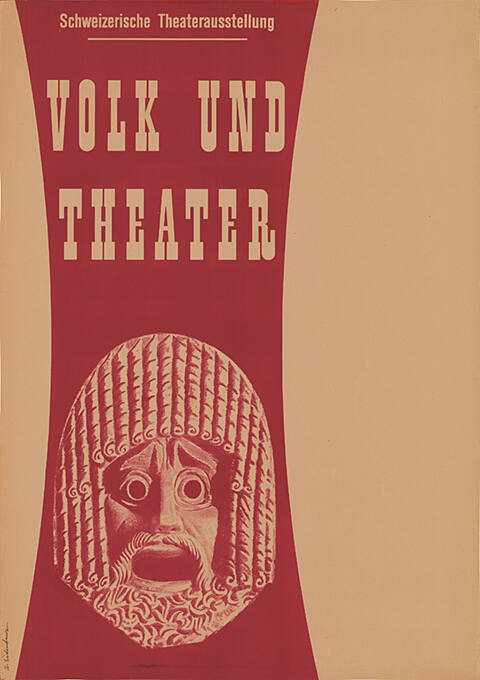 Volk und Theater, Schweizerische Theaterausstellung, Kunstgewerbemuseum Zürich