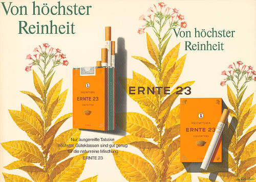 Von höchster Reinheit, Ernte 23