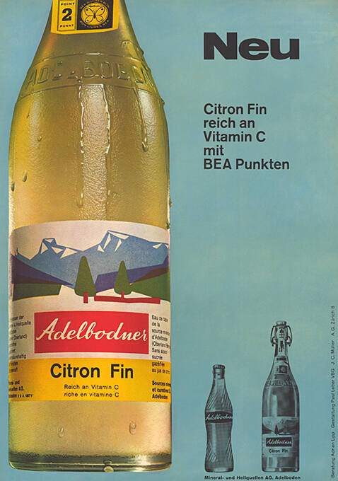 Neu, Adelbodner Citron Fin