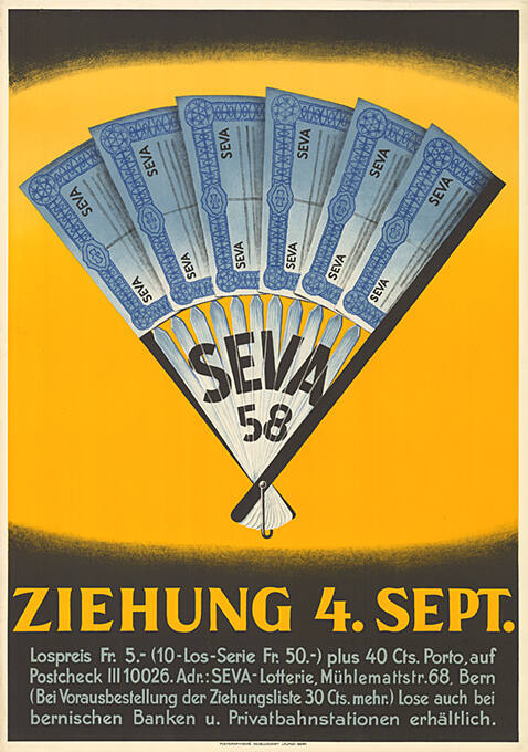 Seva 58, Ziehung 4. Sept.