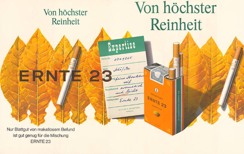 Von höchster Reinheit, Ernte 23