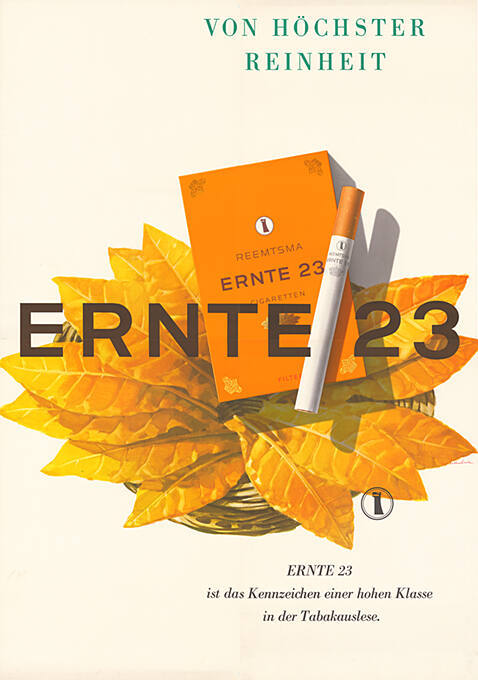 Von höchster Reinheit, Ernte 23