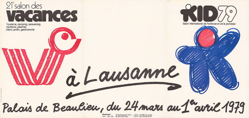 21ᵉ Salon des Vacances, Kid 79, Lausanne