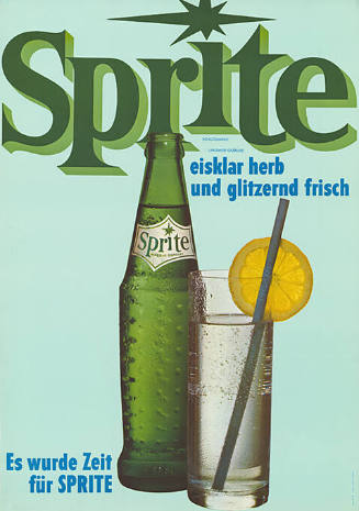 Sprite, eisklar herb und glitzernd frisch, Es wurde Zeit für Sprite