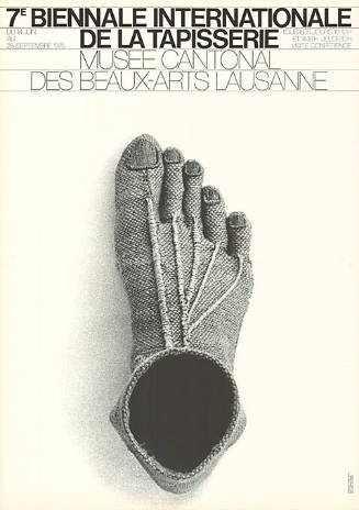 7ᵉ Biennale internationale de la tapisserie, Musée cantonal des Beaux-Arts Lausanne