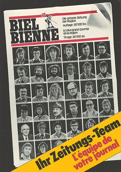 Biel Bienne, Ihr Zeitungs-Team