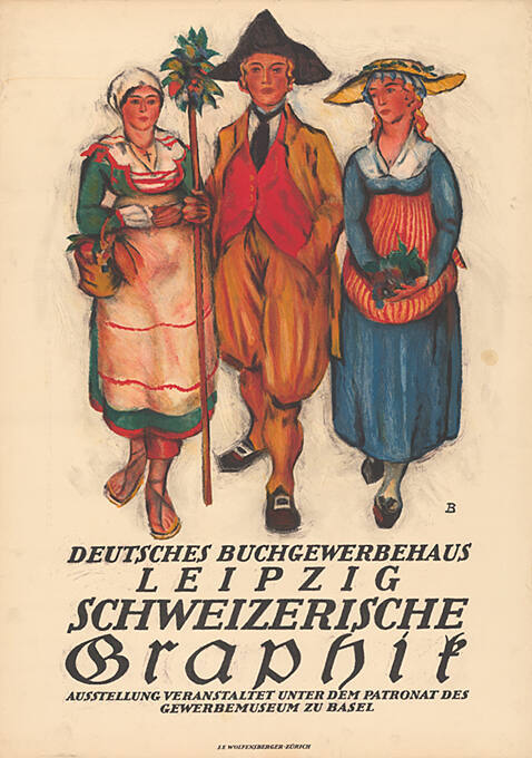 Schweizerische Graphik Ausstellung, Deutsches Buchgewerbehaus, Leipzig