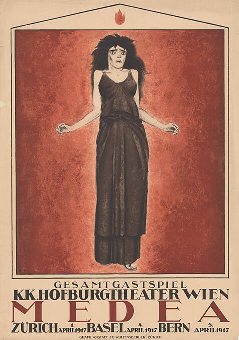 Gesamtgastspiel, K.K. Hofburgtheater Wien, Medea, Zürich, Basel, Bern