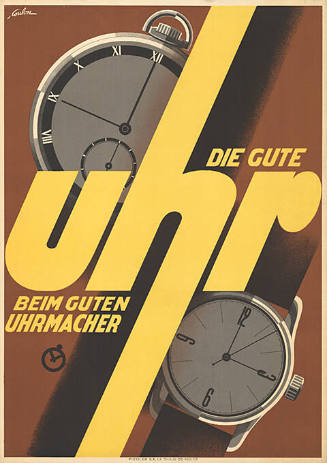 Die gute Uhr beim guten Uhrmacher