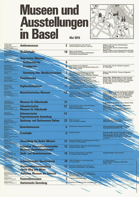 Museen und Ausstellungen in Basel, Mai