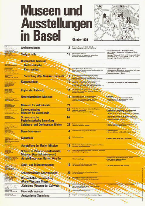 Museen und Ausstellungen in Basel, Oktober