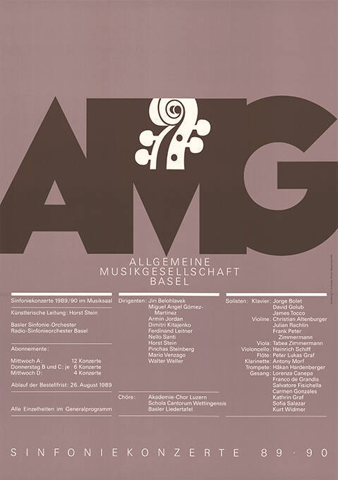 AMG, 89/90, Sinfoniekonzerte