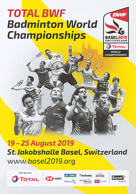 Total BWF, Badminton World Championships, St. Jakobshalle Basel