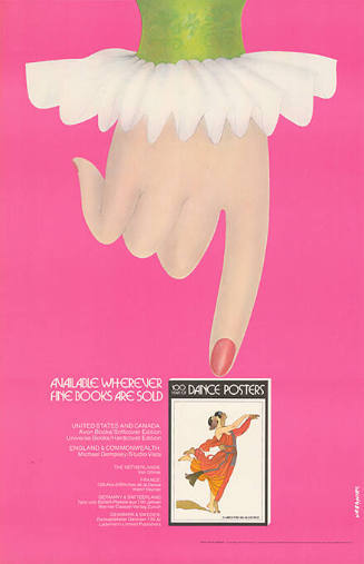 100 years of dance posters, available wherever fine books are sold