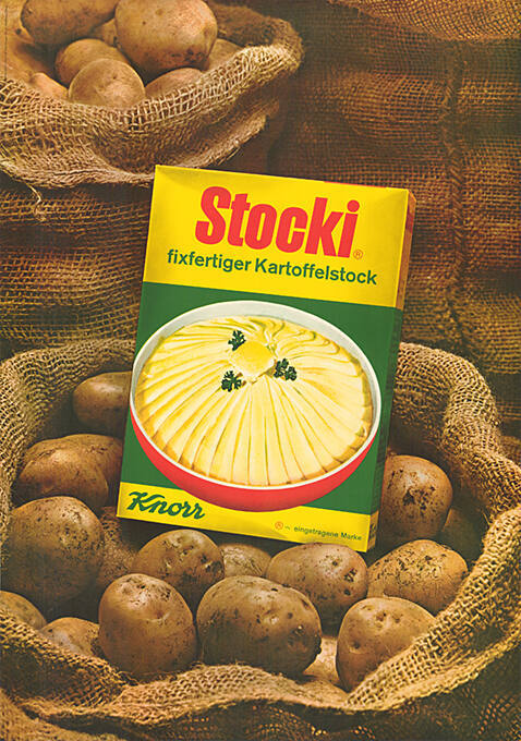 Stocki, fixfertiger Kartoffelstock, Knorr