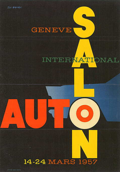 International Auto Salon, Genève, 1957