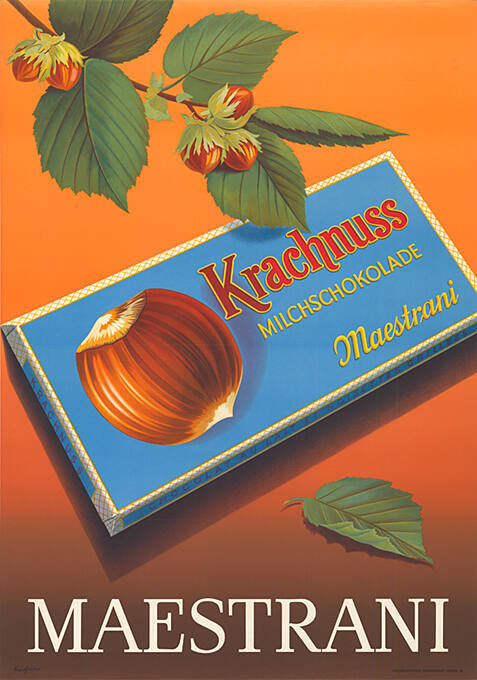 Krachnuss Milchschokolade, Maestrani