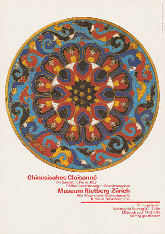 Chinesisches Cloisonné, Museum Rietberg Zürich