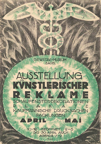 Ausstellung künstlerischer Reklame, Gewerbemuseum Basel