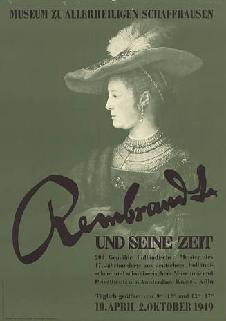 Rembrandt und seine Zeit, Museum zu Allerheiligen Schaffhausen