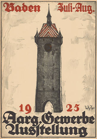 Aarg. Gewerbe-Ausstellung, Baden