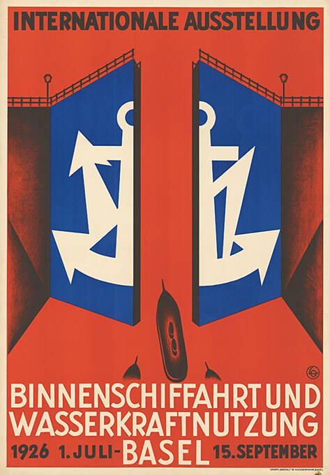 Binnenschiffahrt und Wasserkraftnutzung, Internationale Ausstellung, Basel