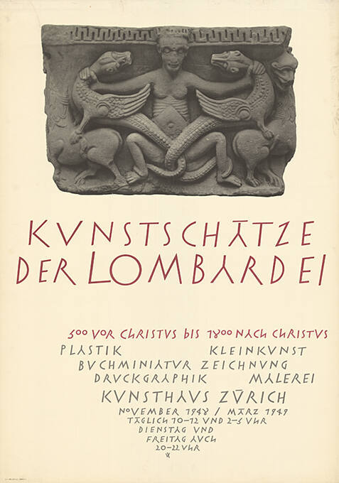 Kunstschätze der Lombardei, Kunsthaus Zürich