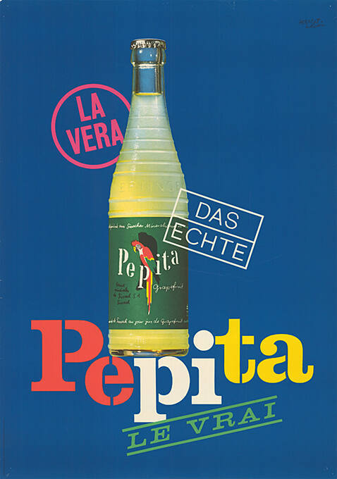 Pepita, la vera, das Echte, le vrai