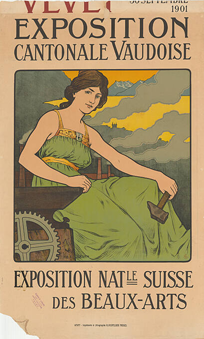 [Vevey], Exposition cantonale vaudoise, Exposition nat.le Suisse des Beaux-Arts