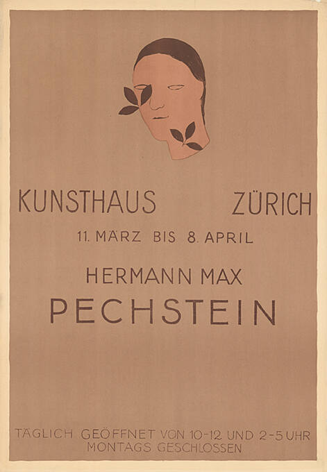 Hermann Max Pechstein, Kunsthaus Zürich