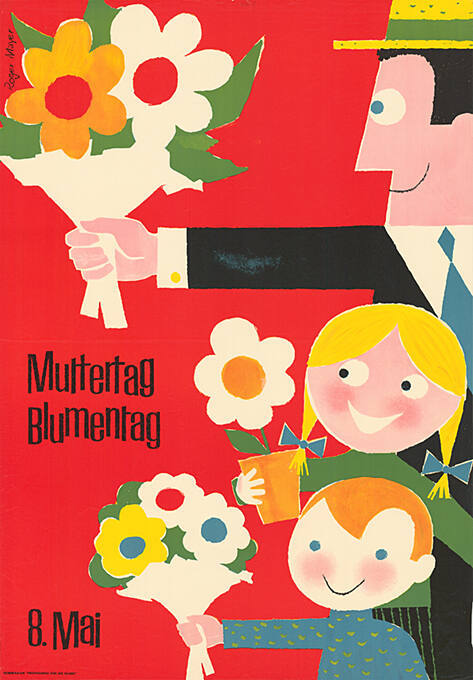 Muttertag, Blumentag, 8. Mai