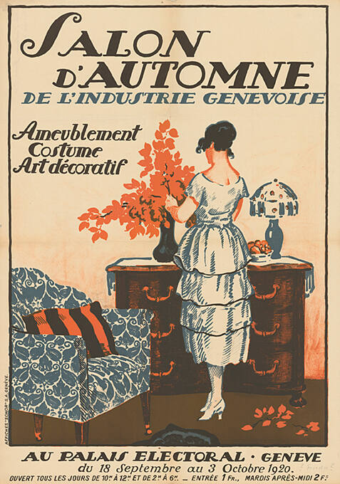 Salon d’automne de l’industrie genevoise, Palais électoral, Genève