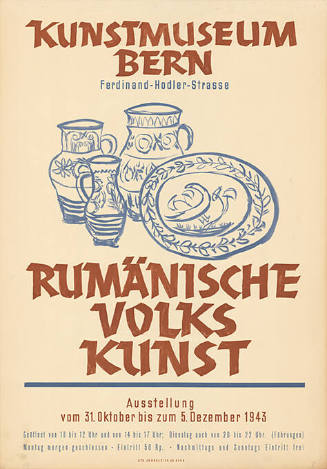 Rumänische Volkskunst, Kunstmuseum Bern