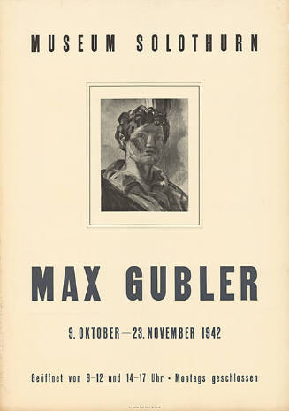 Max Gubler, Museum Solothurn