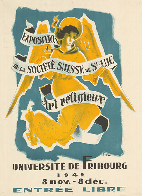 Exposition de la Société Suisse de St. Luc, Art religieux, Université de Fribourg