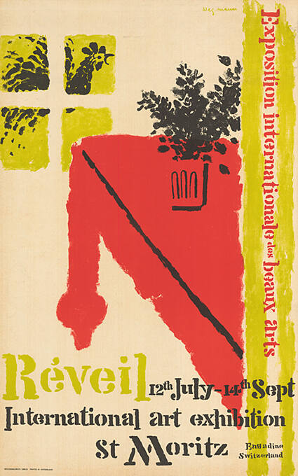 Réveil, International art exhibition, St. Moritz