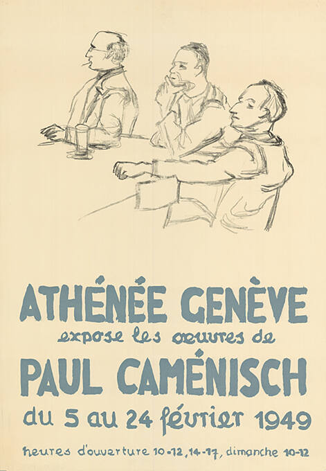 Paul Caménisch, Athénée Genève