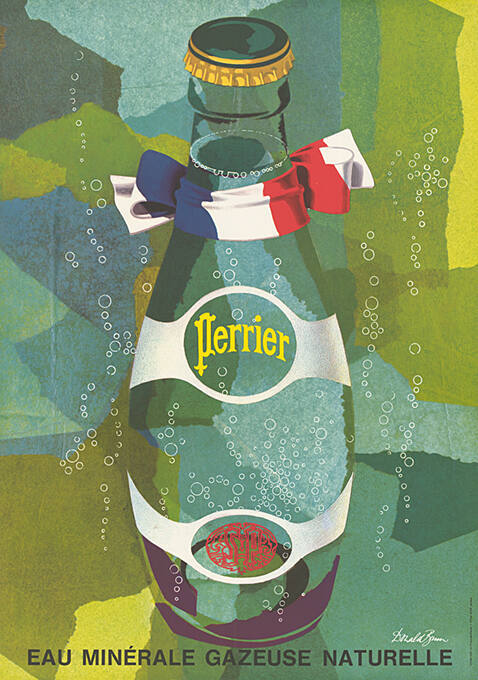 Perrier, Eau minérale gazeuse naturelle