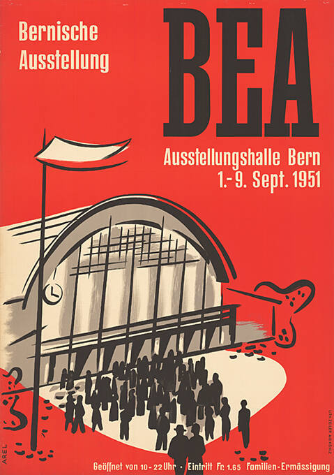 BEA, Bernische Ausstellung, Ausstellungshalle Bern