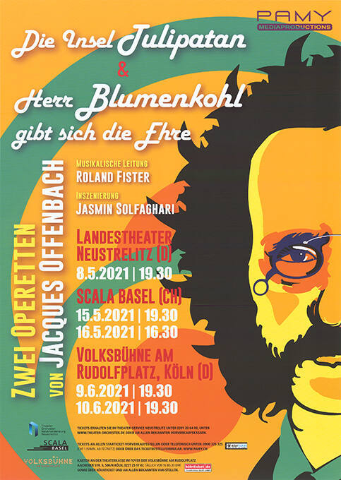 Die Insel Julipatan & Herr Blumenkohl gibt sich die Ehre, Zwei Operetten von Jaques Offenbach, Scala Basel