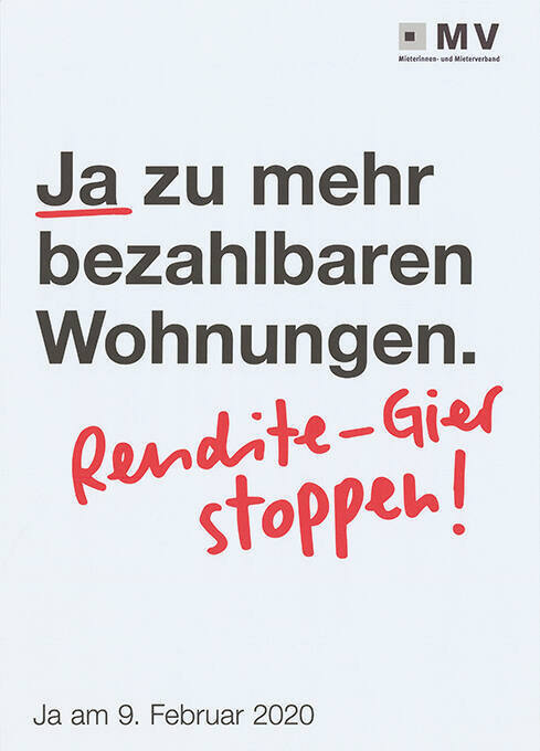 Ja zu mehr bezahlbaren Wohnungen. Rendite-Gier stoppen!