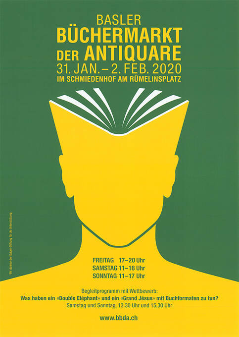 Basler Büchermarkt der Antiquare, Im Schmiedehof am Rümelinsplatz