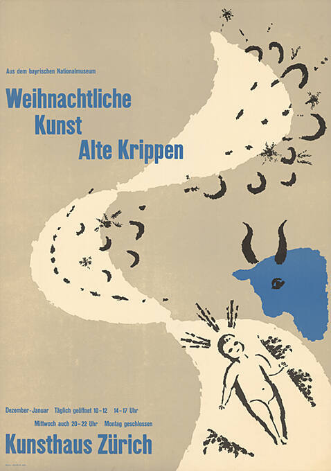 Weihnachtliche Kunst, Alte Krippen, Kunsthaus Zürich