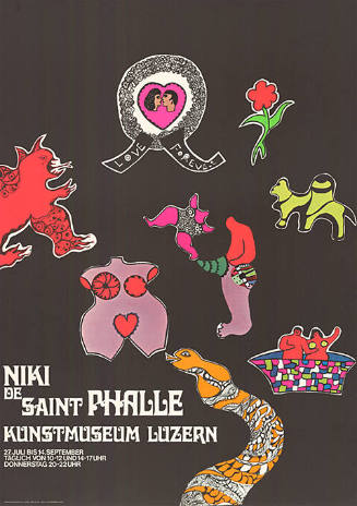 Niki de Saint-Phalle, Kunstmuseum Luzern