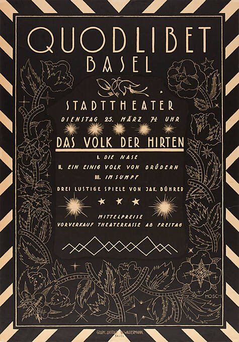 Quodlibet Basel, Das Volk der Hirten, Stadttheater