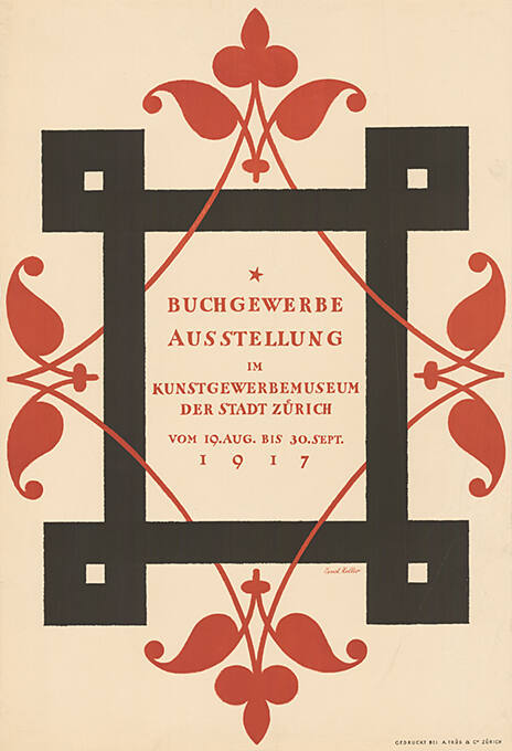 Buchgewerbe-Ausstellung, Kunstgewerbemuseum der Stadt Zürich