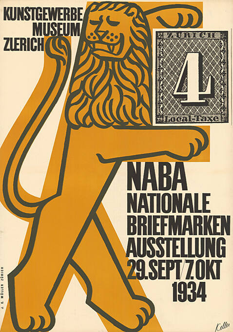 NABA, Nationale Briefmarken Ausstellung, Kunstgewerbemuseum Zürich