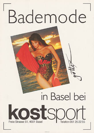 Bademode, Gottex in Basel bei Kost Sport