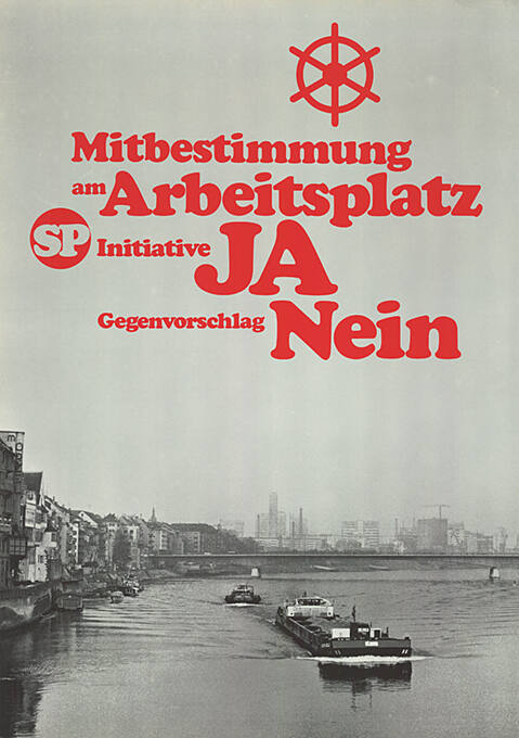 Mitbestimmung am Arbeitsplatz, SP-Initiative Ja, Gegenvorschlag Nein